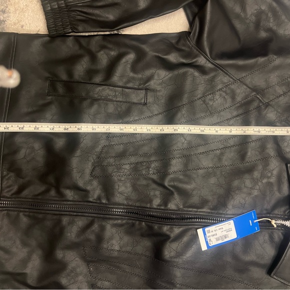 Adidas Santiago Pleather Jacket - Picture 9 of 13